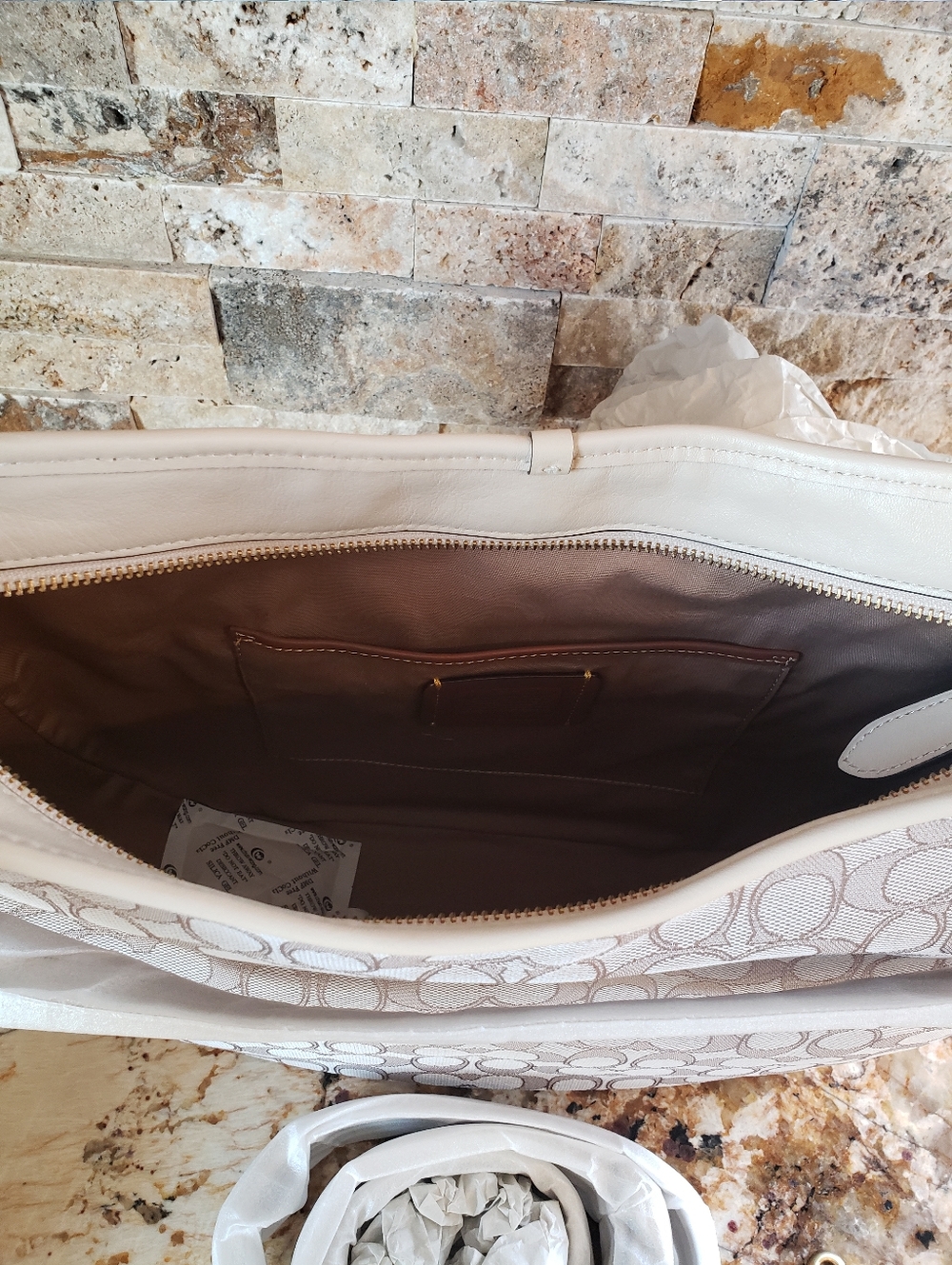 NWT Authentic COACH Jaquard Tabby Hobo - Picture 11 of 14